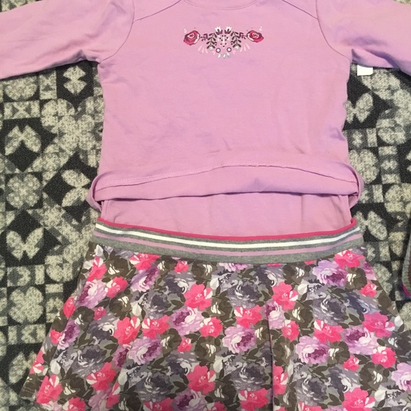 New Deux par Deux Dress 4T with Leggings - Picture 3 of 8